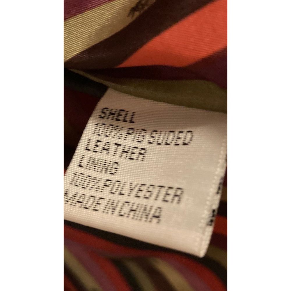 Red suede jacket - Picture 2 of 3